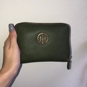 Tommy Hilfiger Olive Green Wallet
